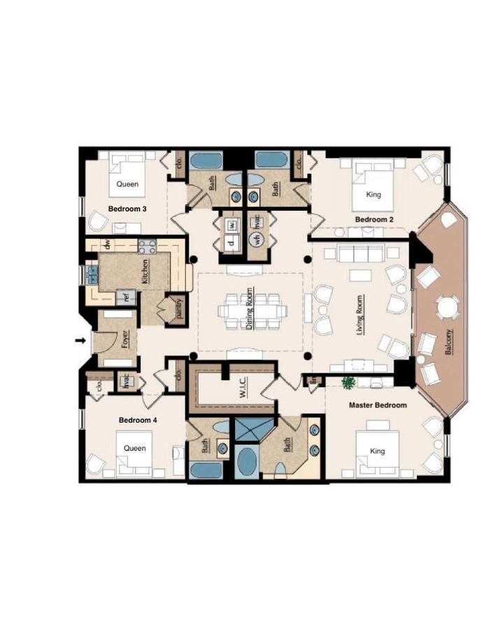 South Wind Penthouse 3 Villa Myrtle Beach Exterior foto
